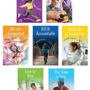 7 Mindsets Poster Set--Middle and High School (Set #2)