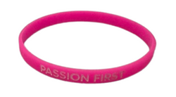 Passion First® Silicone Wristband