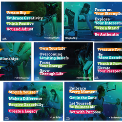 7 Mindsets Poster Set – Middle & High School (Set #1)