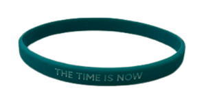 The Time Is Now® Silicone Wristband