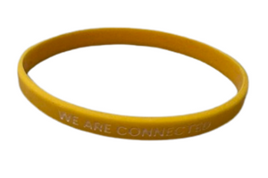 We Are Connected® Silicone Wristband