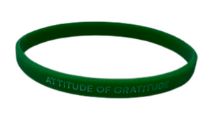 Attitude of Gratitude® Silicone Wristband