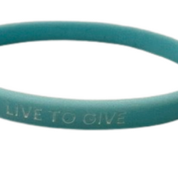 Live to Give® Silicone Wristband