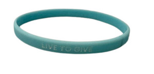 Live to Give® Silicone Wristband