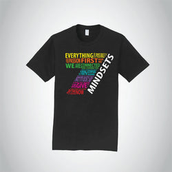7 Mindsets Neon/Black "7 Mindsets" T-Shirt