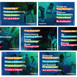 NEW 7 Mindsets Poster Set--Middle and High School