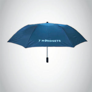 7 Mindsets Black Umbrella